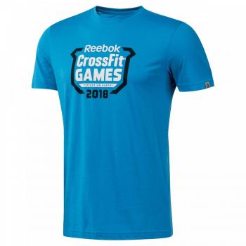 Reebok CF Games Crest tee Camiseta, Hombre, Multicolor