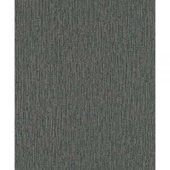 Papel Pintado Rasch Florentine III 484298, Vliestapete Gráfico Texturizado en Negro y Verde Oscuro, 0.53 x 10.05 m