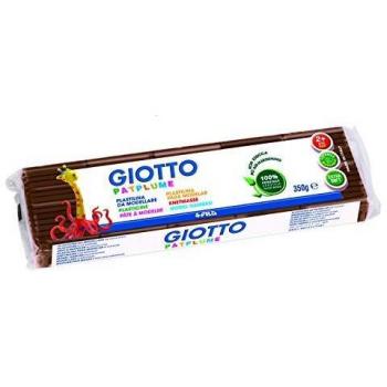 PLASTILINA PATPLUME 350GR MARRON C/12