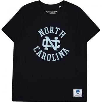 Camiseta Mitchell & Ness University of North Carolina Negro Hombre