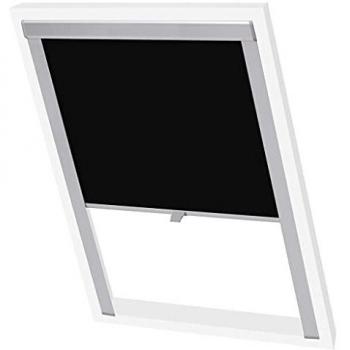 vidaXL Persiana Estilo Opaca Modelo Enrollable Negro Código para M04/304