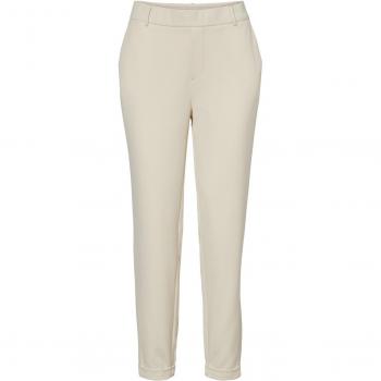 Vero Moda Women's Tailored Loose Fit Trousers in Beige/Birch