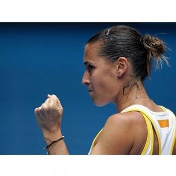 Flavia Pennetta (19x14 inch, 46x35 cm) Silk Poster Seda Cartel PJ1B-763A
