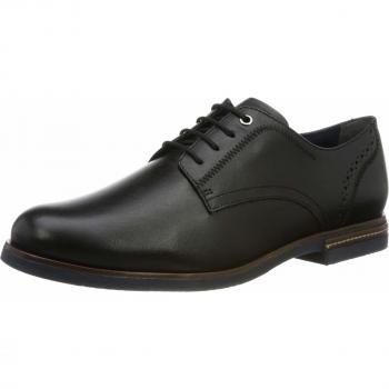Tamaris 1-1-23208-23, Zapatos de Cordones Derby Mujer, Negro