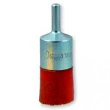Osborn 0002930902 Cepillos Pincel de Alambre Ondulado Encapsulado, Acero Latonado, 15.000Rpm, 17 mm Diámetro, 44 mm Largo, Set de 12