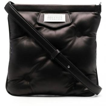 Glam Slam Squared Padded Shoulder Bag Os Black
