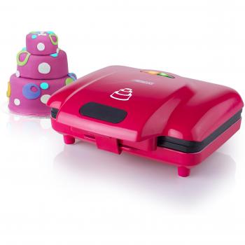 Princess Cake Tower Maker - Gofrera, 800 W, color morado