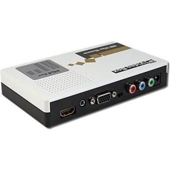 Lenkeng Convertidor/Adaptador Componentes YPbPr + VGA + Audio a HDMI LKV351