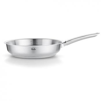 Sartén Fissler Pure Collection 28 cm, Acero Inoxidable, Base Superthermic, Apta para Horno (hasta 230°C), Fabricada en Alemania