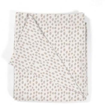 Juego de Sábanas Infantil Estampado Lunares - Cama 105 (1 Funda Almohada 45)