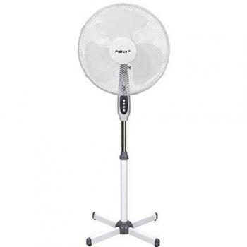 Nevir Ventilador de pie Blanco/aspas Blancas 50w - Blanco