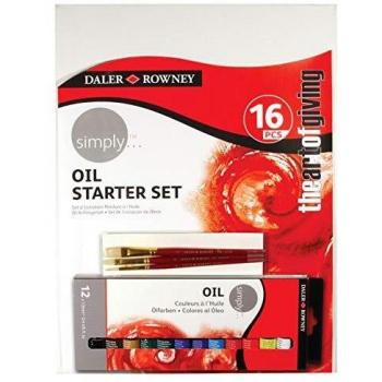 Daler-Rowney-Simply Set Completo, 12 colores surtidos D118500005
