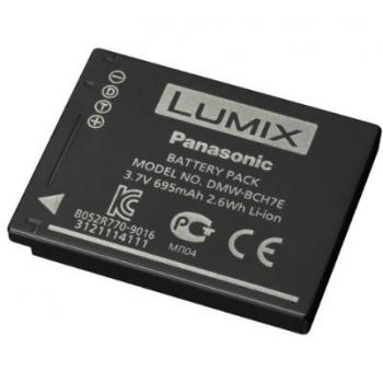 Panasonic DMW-BCH7E - Batería de 3.7 voltios, Negro