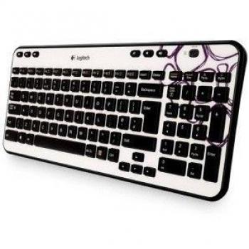 Logitech wireless keyboard k360 teclado inalambrico color negromorado