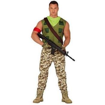 FIESTAS GUIRCA Disfraz Personaje Piel Soldado Videojuegos Hombre