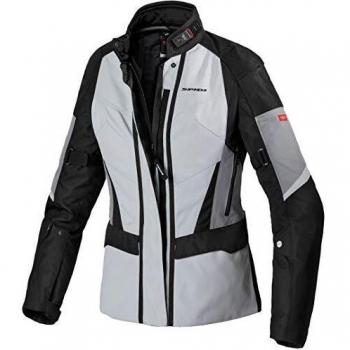 D190-010 XXL - Spidi Traveler 2 H2OUT Ladies Motorcycle Jacket XXL Ice Black