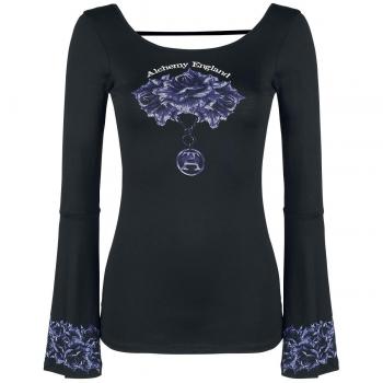 Alchemy England Misere MEI Deus Manga Larga Mujer Negro M