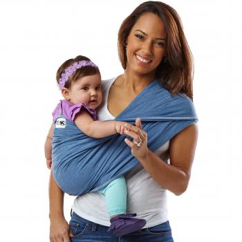 Baby K'tan Cotton Denim Baby Carrier
