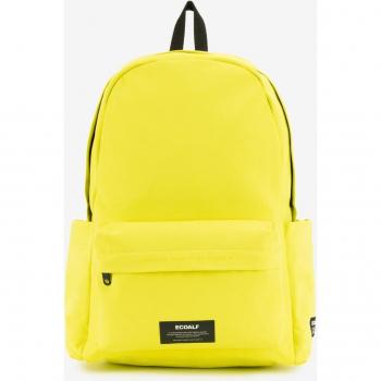 Mochila Ecoalf Basil Because Amarillo - Unisex, Casual, Sostenible, Nylon Reciclado con Cierre de Cremallera y Bolsillos Laterales