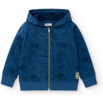 Sudadera de niño Tuc Tuc estampada con capucha y cremallera Skating World