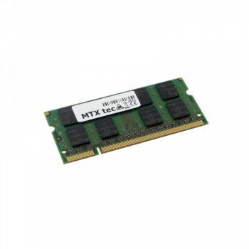 MTXtec Memoria de Trabajo 2GB RAM para ASUS Z53S