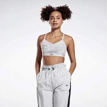 Reebok Sr Hero Strappy P Bra-AOP Sujetador Deportivo, Mujer, powgry, M