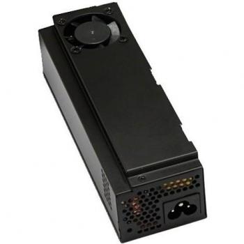 UNYKAch Fuente de Alimentación ITX 150W, Consumo Inferior a 0,5W, Potencia Nominal 150W, Alto Rendimiento, Ventilador de 40 mm, Conector Sata, 20 + 4 Pines, Molex