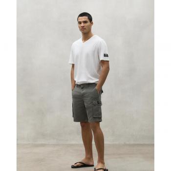 Pantalones Cortos Ecoalf para Hombre Lima Verde, Casual, Sostenible, Algodón Reciclado