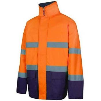 VELILLA Parka Bicolor Alta Visibilidad Sup NAR/Inf Mar M