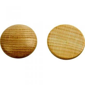 Botones de Madera, 30 mm, 15 Piezas