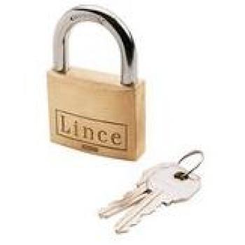Lince 224D50-3 - Candado Latón 50Mm Extralargo Lince