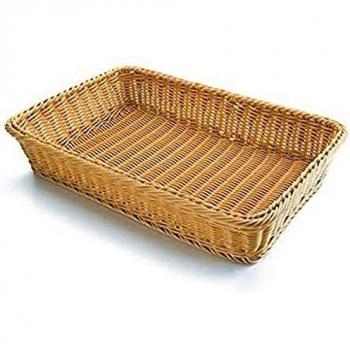 Lacor - 63490 - Cesta De Pan Rectangular 53x33,5x9 cm