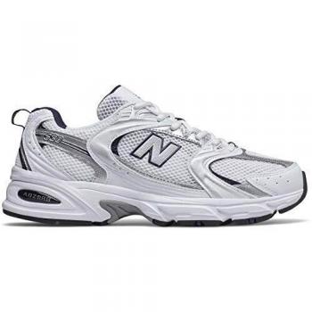 New Balance 530 Men's Lace Up Running Sneakers - White - Size: 10.5