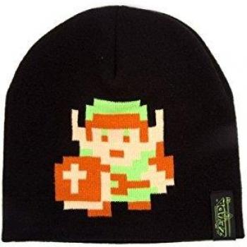 Zelda 8-Bit Link Pixel Beanie - Multicolor Acrylic Winter Hat