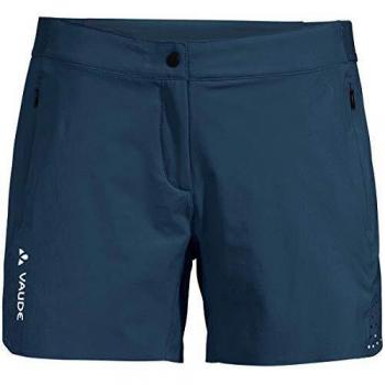 VAUDE Scopi Shorts Pantalones Cortos para Mujer, Azul mar, 36