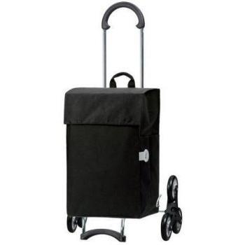 Carro de compra Scala 6 ruedas Hera negro , volumen 44L, 3 años de garantía, Made in Germany