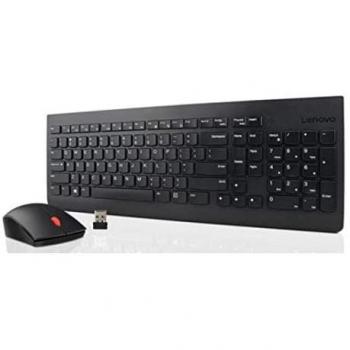 Lenovo Essential Combo Teclado y Ratón RF Inalámbrico Finlandés, Sueco Negro