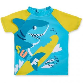 Camiseta de baño Tuc Tuc para bebé niño de manga corta con dibujo frontal Laguna Beach