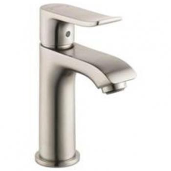 Hansgrohe Metris 100 Brushed Nickel Single Handle Bathroom Faucet