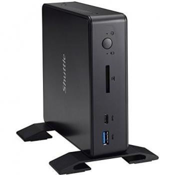 Shuttle XPC Nano NC03U Intel SOC BGA 1356 1.8GHz 3865U Nettop Negro PC/estación de Trabajo Barebone - Barebón