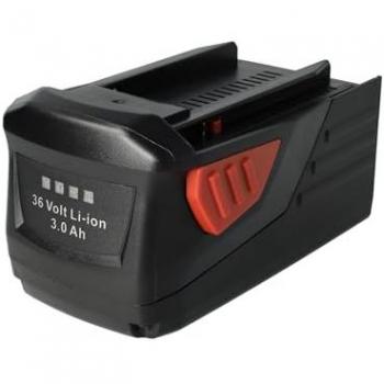 Batería Recargable Compatible con Hilti TE6-A36, TE6-ALi, CPC 36V, TE 6-A36 AVR y TE 500-A36 (3000 mAh, Li-Ion, 36