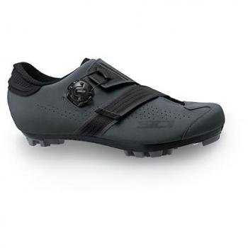 Zapatillas de Ciclismo para Hombre Sidi MTB Aertis Gris Oscuro/Negro - Talla 47