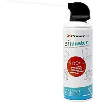 Phoenix Technologies - Limpiador Spray de aire a presión para la limpieza en seco, 400 Ml