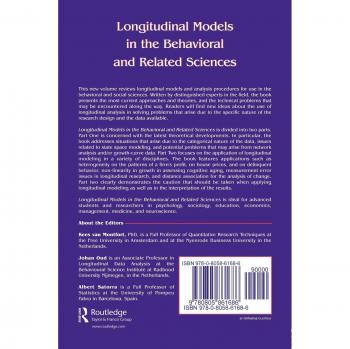 Longitudinal Behavioral Research Models: Comprehensive Guide by Lawrence Erlbaum Associates