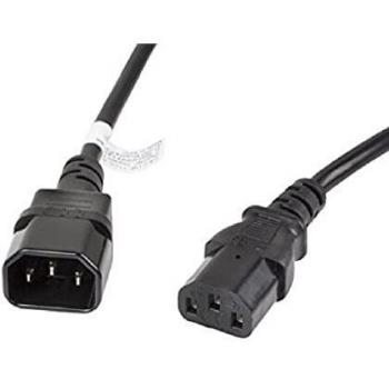 Cable ALARGADOR LANBERG ALIMENTACION CPU IEC320 C13 H/IEC320 C14 M VDE 3M