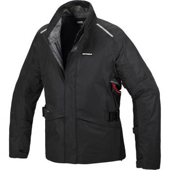Chaqueta textil de motocicleta Spidi 3L Shell H2Out - Negro - XL