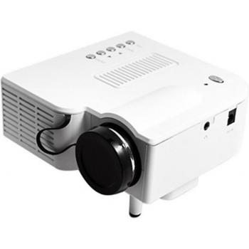 Proyector Mini Portátil UC28+ 1080P HD con Interfaz HDMI Mejorada para Cine en Casa y Entretenimiento Multimedia
