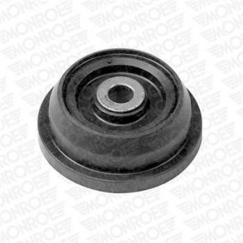 Copela de amortiguador MONROE Top Strut Mounting MK186, compatible con varios modelos de vehículos, fabricada en materiales de alta calidad para garantizar durabilidad y rendimiento óptimo, incluye rodamientos integrados para un mejor manejo