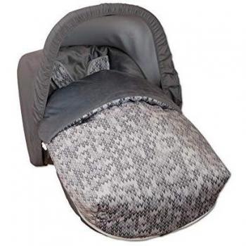 Babyline Game - Saco grupo 0, unisex, color gris
