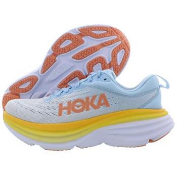Hoka - Zapatillas de running de hombre Bondi 8, color Real Teal/Shadow Azul y Verde, talla 44 2/3